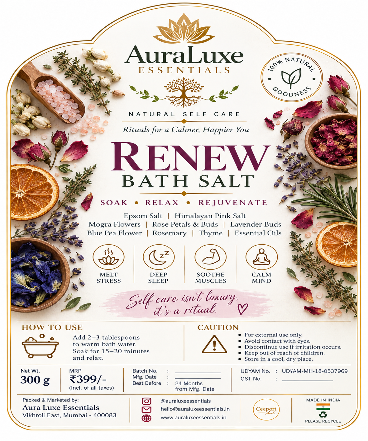 Renew Bath Salt